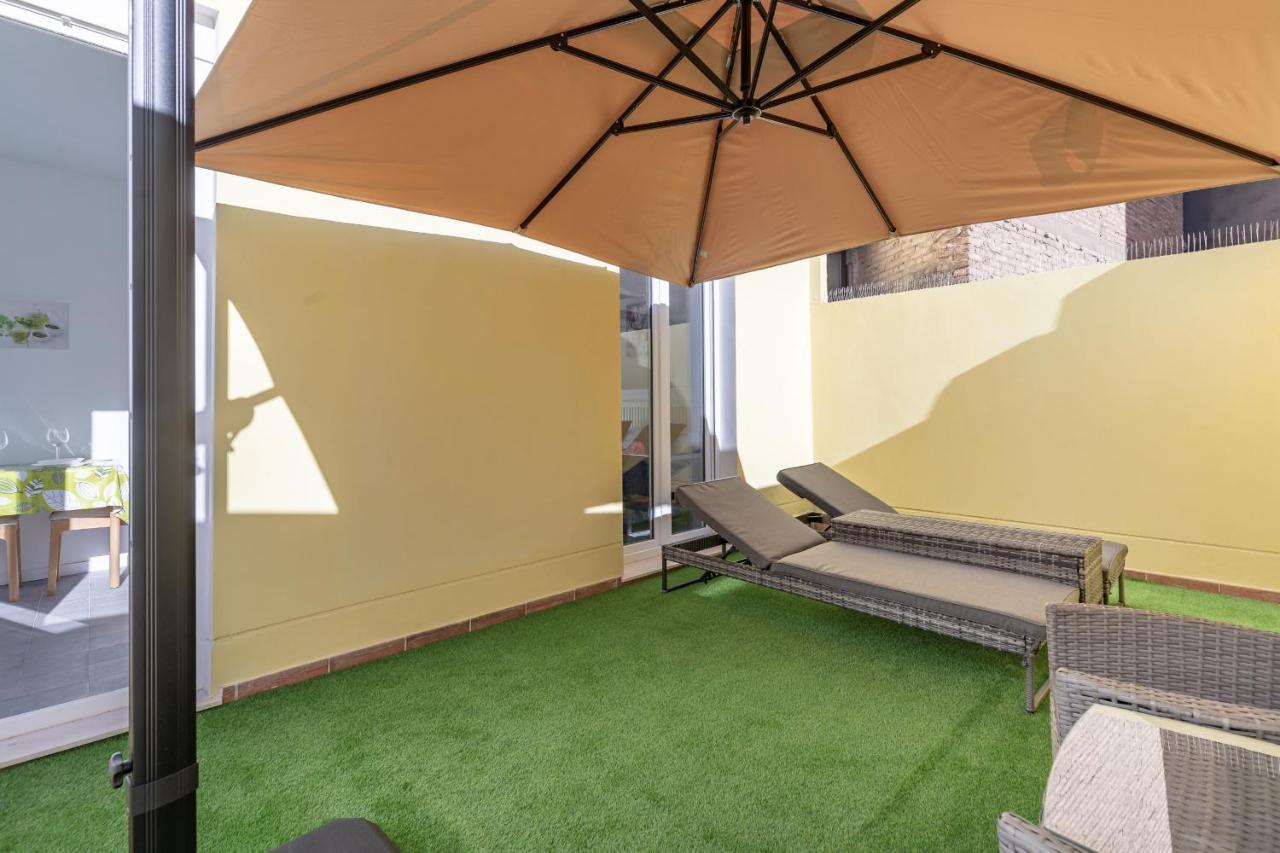 Gorgeous Apt With A Large Private Terrace Valência Exterior foto